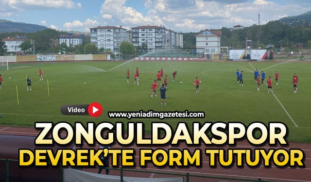 Zonguldakspor Devrek’te form tutuyor