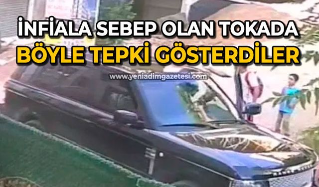 İnfiala sebep olan tokada tepki gösterdiler
