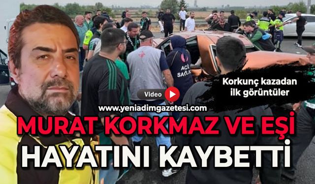 Murat Korkmaz ve eşi Nazan Korkmaz hayatını kaybetti: İşte ilk görüntüler