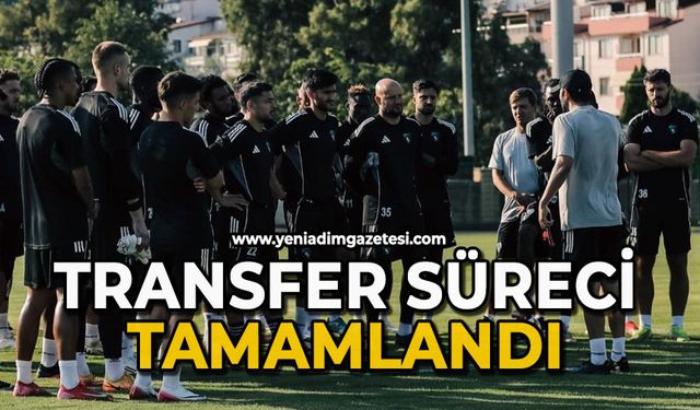 Transfer süreci tamamlandı