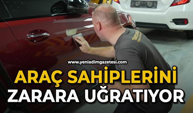 Araç sahiplerini zarara uğratıyor