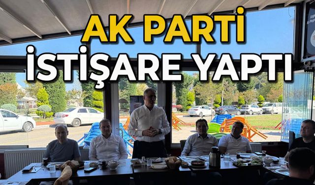 AK Parti istişare yaptı