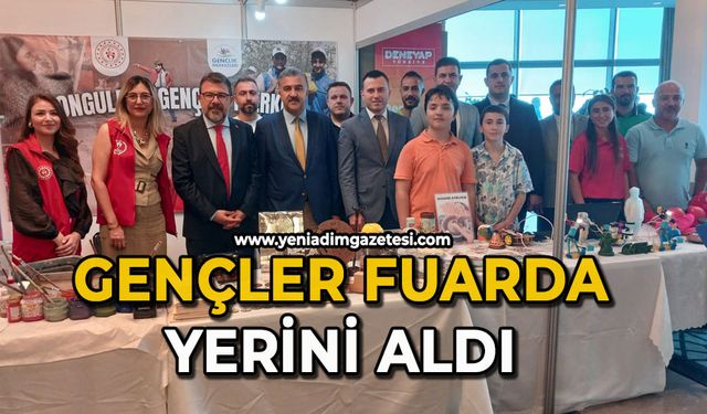 Gençler Fuarda yerini aldı