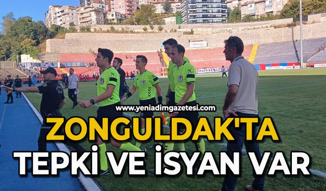 Zonguldak'ta tepki ve isyan var