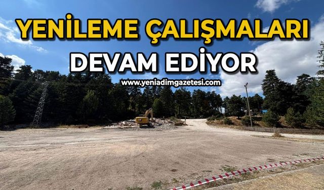 Yenileme çalışmaları devam ediyor