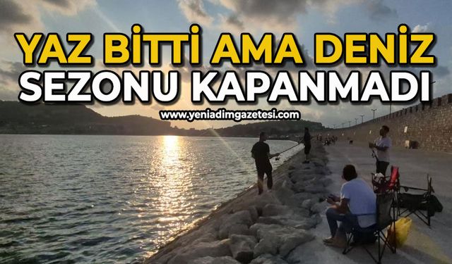 Yaz bitti ama deniz sezonu kapanmadı