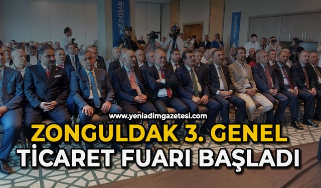 Zonguldak 3. Genel Ticaret Fuarı Başladı