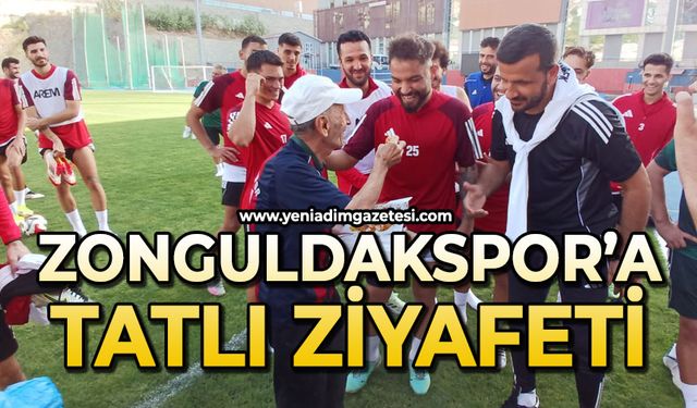 Zonguldakspor'a tatlı ziyafeti