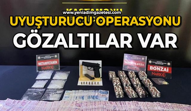 Uyuşturucuyla yakalanan sanıkların yargılanmasına devam edildi
