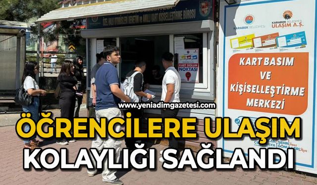 Öğrencilere ulaşım kolaylığı sağlandı