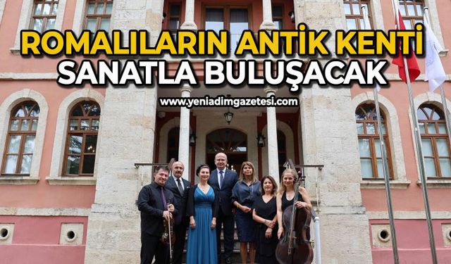 Romalıların antik kenti sanatla buluşacak