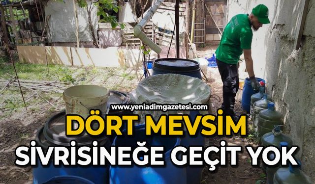 Dört mevsim sivrisineğe geçit yok