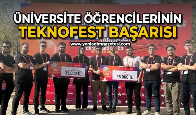 Üniversite öğrencilerinin TEKNOFEST başarısı