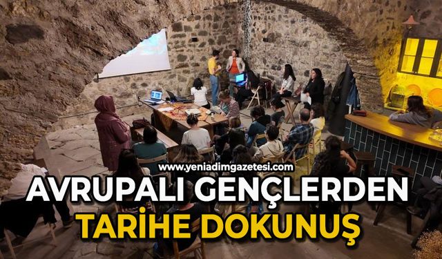 Avrupalı gençlerden tarihe dokunuş