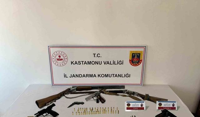 3 adet ruhsatsız tabanca ele geçirildi