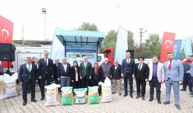 3 bin 500 çiftçiye bin 420 ton yem bitkisi tohumu desteği