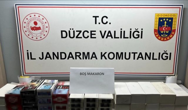 86 bin makaron ele geçirildi