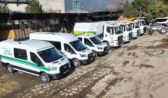 Belediye araç filosunu güçlendirdi