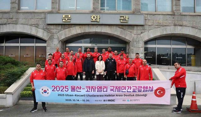 Büyükşehir Mehteri, festival için Ulsan’da