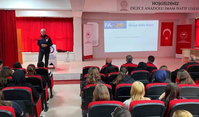 Dünya Gıda Günü’nde öğrencilere daha iyi gıda, daha iyi gelecek eğitimi