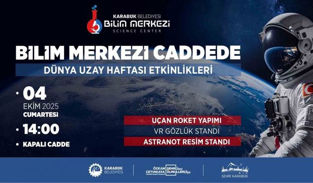Dünya Uzay Haftasına özel program