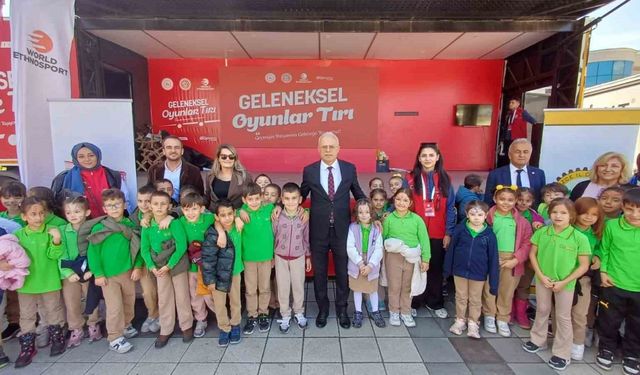 Geleneksel oyunlar tırı Düzce’de