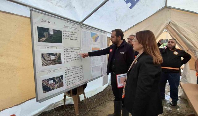 Gerçeğini aratmayan sel tatbikatı