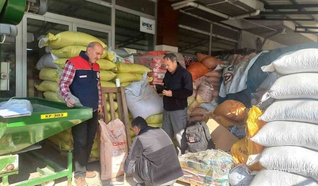 Gübre denetimi yapıldı
