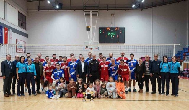 Kamu spor oyunları’nda voleybol heyecanı sona erdi