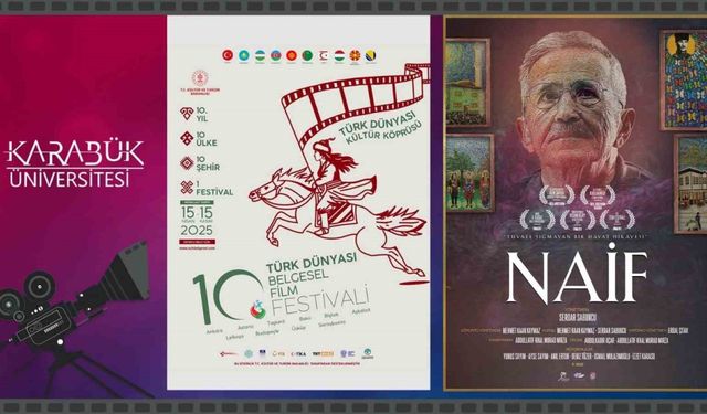 KBÜ’lü Akademisyenin "Naif" Belgeseli Türk Dünyası Belgesel Film Festivali’nde finalde