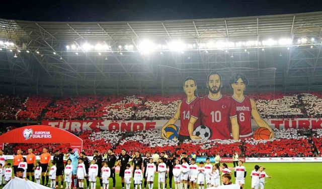 Milli takıma özel koreografi