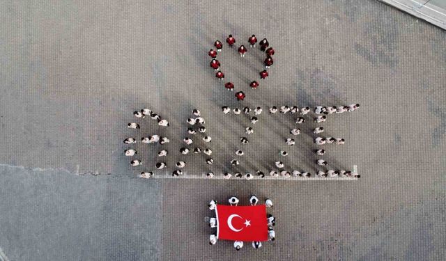 Öğrencilerden Gazze’ye anlamlı destek