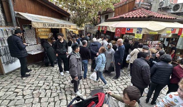 UNESCO kenti Safranbolu’da hafta sonu hareketliliği