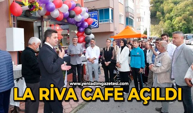 La Riva Cafe açıldı