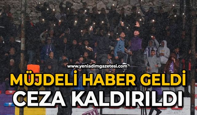 Müjdeli haber geldi ceza kaldırıldı