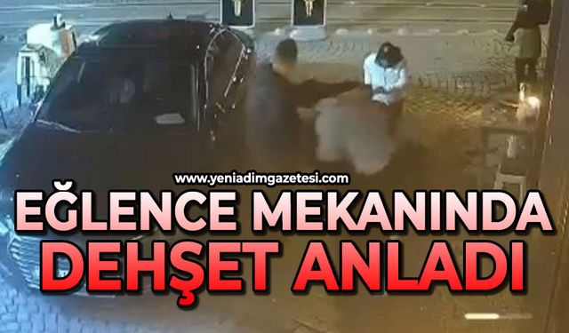 Eğlence mekanında dehşet anları