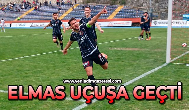 Elmas uçuşa geçti