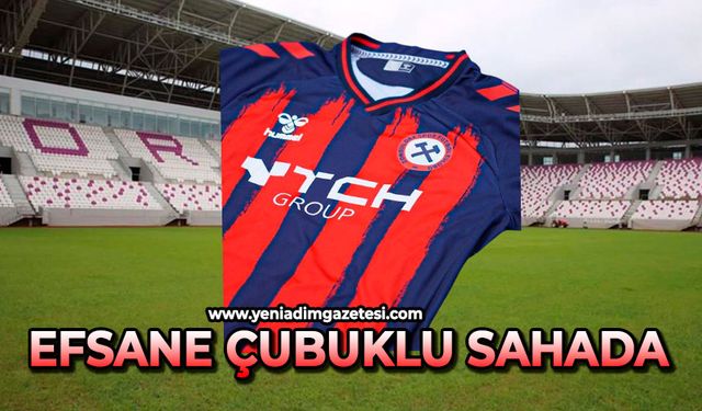 Efsane çubuklu sahada
