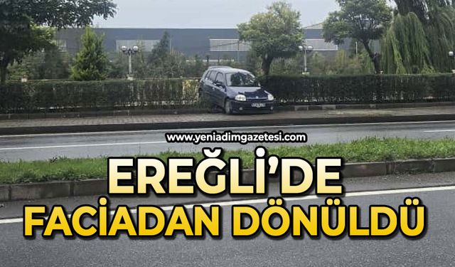Korkunç kaza: Faciadan dönüldü
