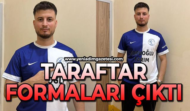 Taraftar formaları çıktı