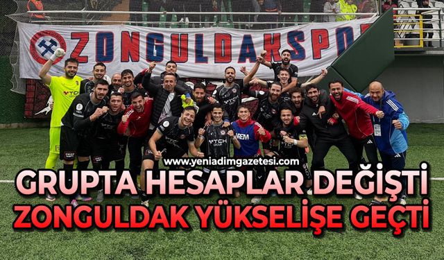 Grupta hesaplar değişti: Zonguldak tırmanışa geçti