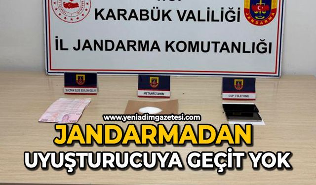 Jandarmadan uyuşturucuya geçit yok