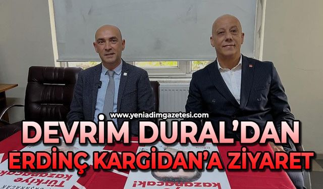Devrim Dural’dan Erdinç Kargidan’a ziyaret