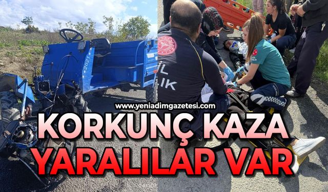 Korkunç kaza: Yaralılar var