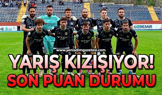Yarış kızışıyor: İşte son puan durumu