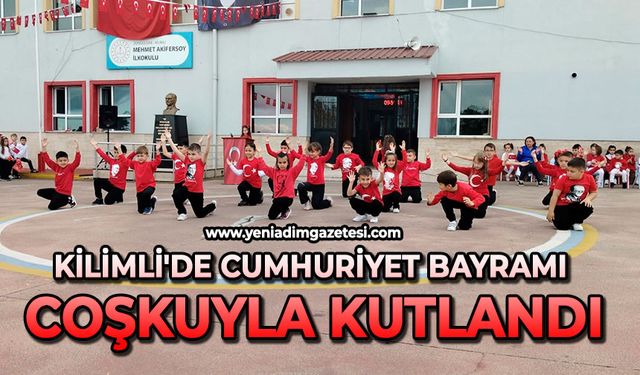 Kilimli’de Cumhuriyet Bayramı coşkuyla kutlandı