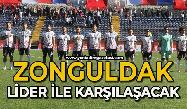 Zonguldak lider ile karşılaşacak