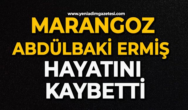 Marangoz Abdülbaki Ermiş hayatını kaybetti