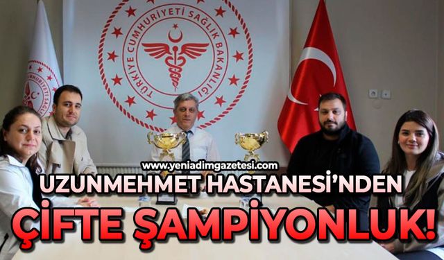 Uzunmehmet Hastanesi’nden çifte şampiyonluk!