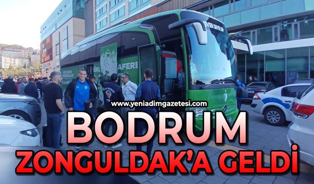 Bodrum Zonguldak'a geldi